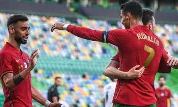 मैत्रीपूर्ण खेलमा पोर्चुगल विजयी