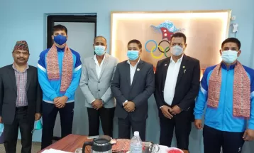 टोकियो ओलम्पिक : पौडीको तयारीका लागि शाह र कार्की जापान प्रस्थान