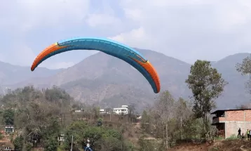 प्याराग्लाइडिङको परीक्षण उडान सफल