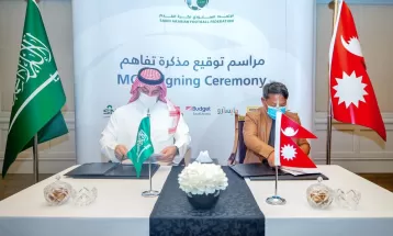 ANFA signs football development MoU with SAFF