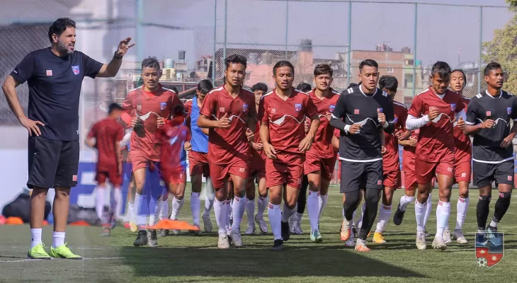 National team begins training for Mauritius