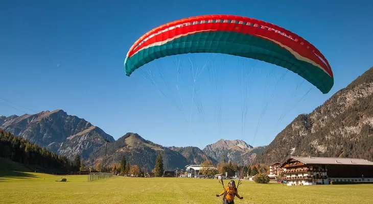 Paragliding begins in Surkhet