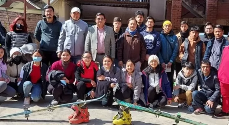 मुस्ताङमा चौथो राष्ट्रिय स्की च्याम्पियन्सीप हुने