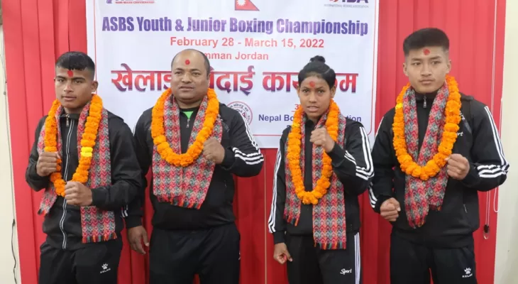 बक्सिङ टोली जोर्डनको अम्मान प्रस्थान