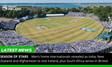 आयरल्यान्डले भारतसँग टी–२० सिरीज खेल्ने