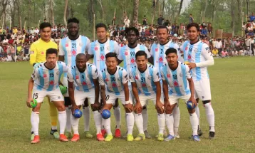 दमक गोल्डकपको उपाधि मनाङलाई