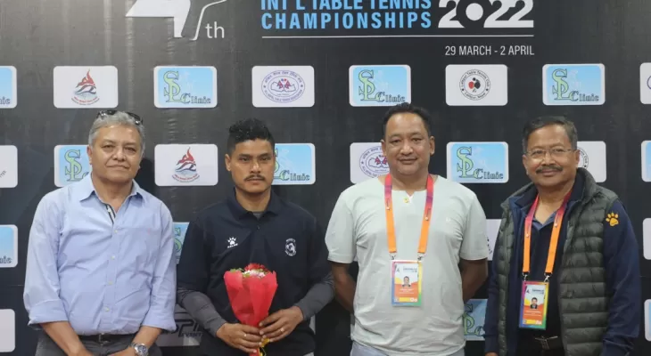 अन्तर्राष्ट्रिय टेबलटेनिस प्रतियोगितामा चन्दनलाई स्वर्ण