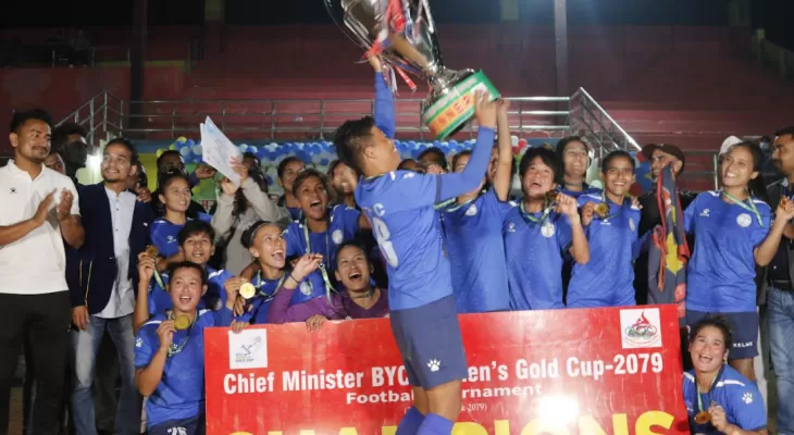विवाइसी महिला गोल्डकपको उपाधि पुलिस क्लबलाई