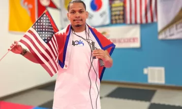 पार्कर खेलाडी दिनेशले बनाए छैटौँ पटक विश्व कीर्तिमान