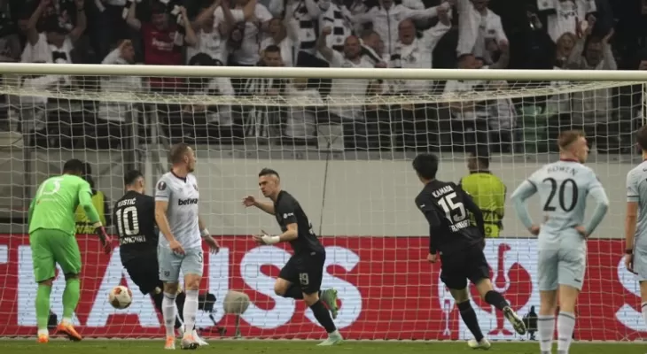 Frankfurt sets up Europa League final vs. Rangers