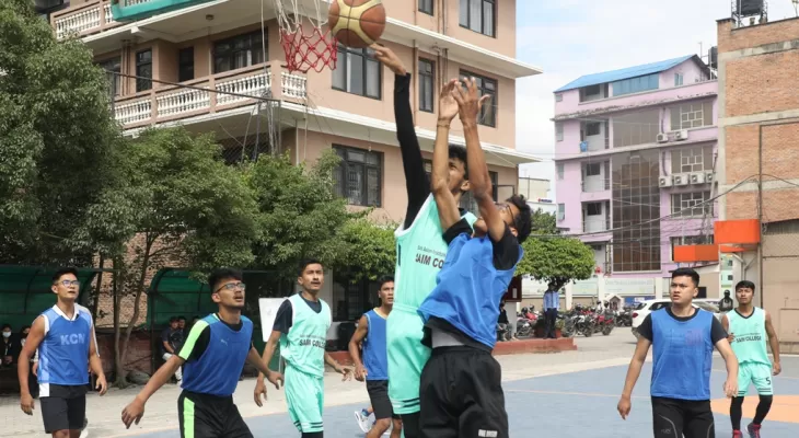 अन्तरकलेज बास्केटबल : जेभियरलाई सफलता