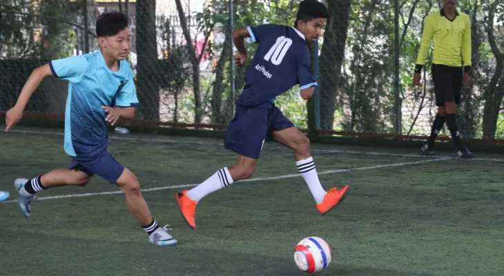 एसइइ कप फुटसल : यशस्वी र ग्रिन उपाधिनजिक