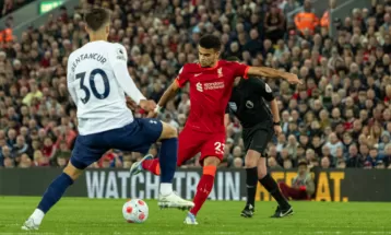 Liverpool suffer title blow in home draw with Spurs