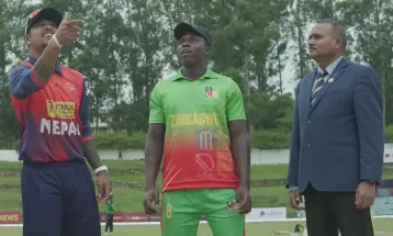 जिम्बावेद्धारा नेपाललाई जितको लागि २१४ रनको लक्ष्य