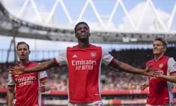 Nketiah boosts Arsenal’s CL bid, sends Leeds into drop zone