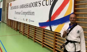 मधुसुदन सापकोटालाई बेल्जिययममा कांस्य