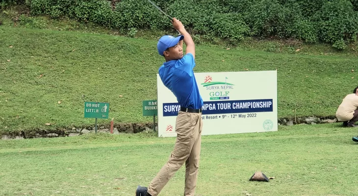 एनपीजीए टुर च्याम्पियनसिप गल्फको पहिलो दिन सुवासको अग्रता