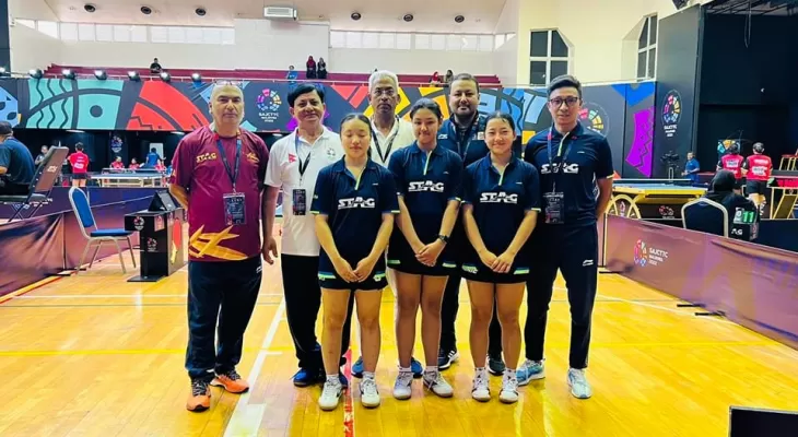 नेपाली टेबल टेनिस टिम फाइनलमा