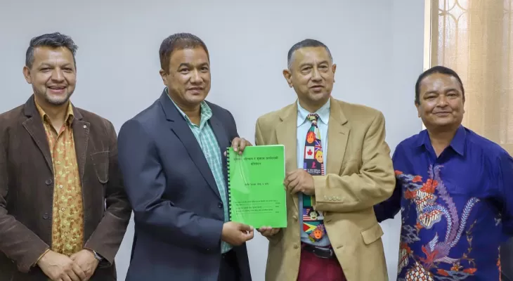 खेलाडी प्रशिक्षक छानबिन समितिले एन्फालाई बुझायो प्रतिवेदन