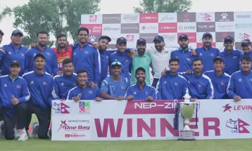 अमेरिका भ्रमणको लागि नेपाली राष्ट्रिय क्रिकेट टोलीको घोषणा