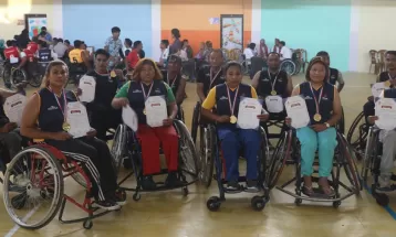 व्हीलचेयर बास्केटबलमा गण्डकी र बाग्मती अब्बल