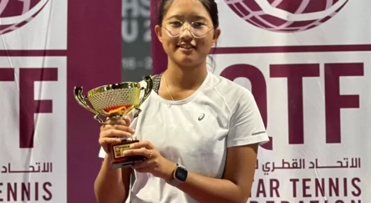 एसियाली जुनियर टेनिसमा प्रशंसालाई रजत