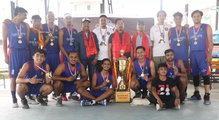 यु–२३ पुरुष बास्केटबल प्रतियोगिताको उपाधि रोयललाई