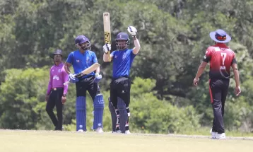 सोमपाल र रोहित चम्किदा नेपालको जित