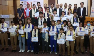 मेट्रो फिडे रेटिङ चेस प्रतियोगिताको उपाधि पुरुषोत्तमलाई