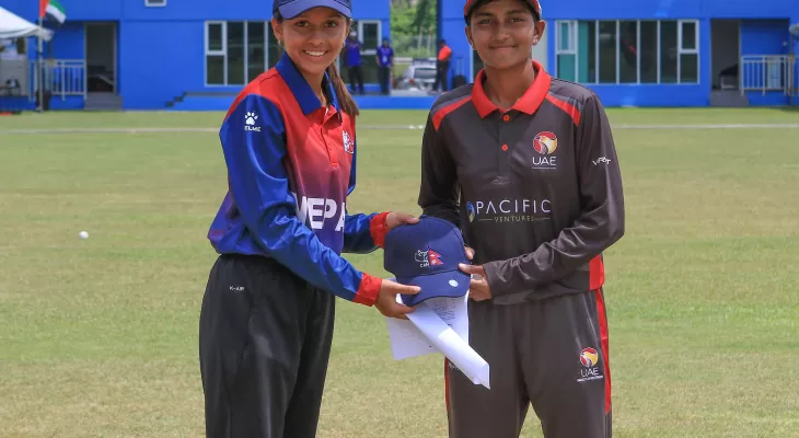 UAE bundle out Nepal for 8 runs