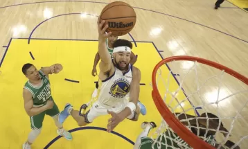 Warriors answer in Game 2, top Celtics 107-88 to even Finals