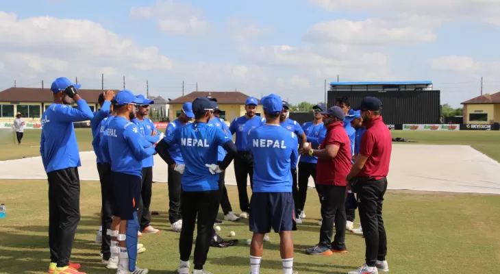 नेपाल ओमानसँग भिडदै