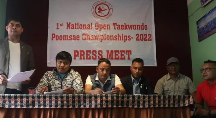 राष्ट्रिय खुला तेक्वान्दो पुम्से भोलिदेखि