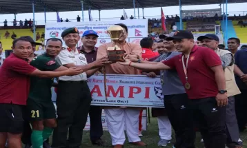 मकवानपुर गोल्डकपको उपाधि आर्मीलाई