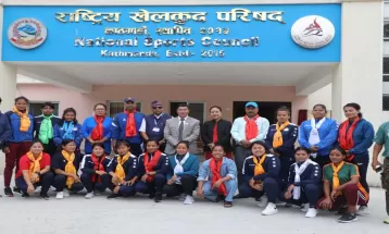 एसियाली खेलकुदका लागि कबड्डीको तयारी महेन्द्रनगरमा