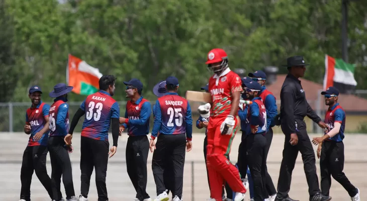 नेपालद्वारा ओमान सहजै पराजित