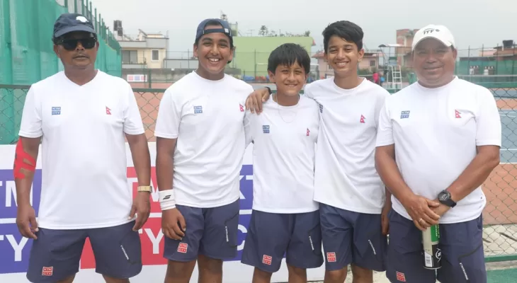 यु-१२ टेनिसमा नेपाल छनोट हुन असफल