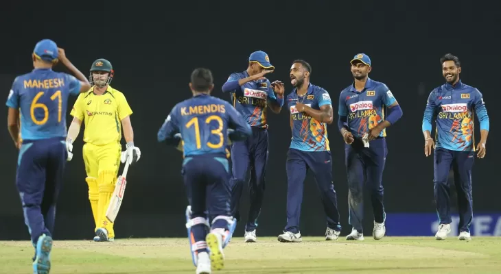 दोस्रो एकदिवसीयमा श्रीलंकाले अष्ट्रेलियालाई हरायो