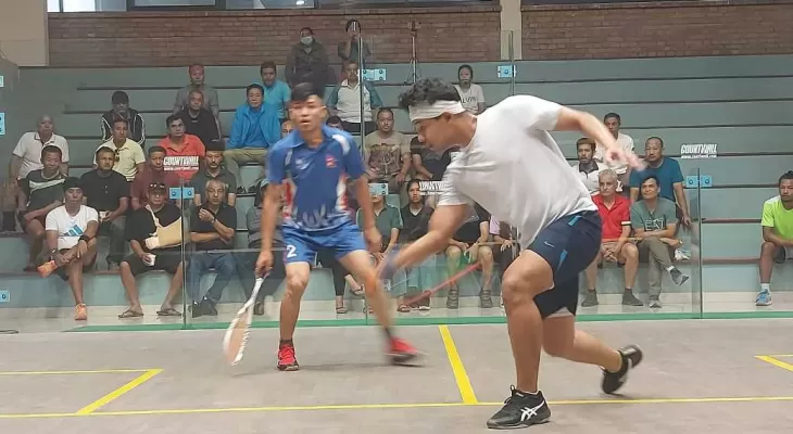 ओलम्पिक डे स्क्वासको फाइनलमा अरहन्त सिंह र अमृत थापा भिडने