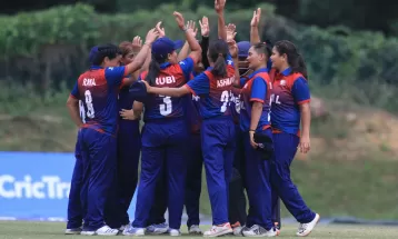 महिला टी २० च्याम्पियनसीपमा नेपालको दोस्रो जित