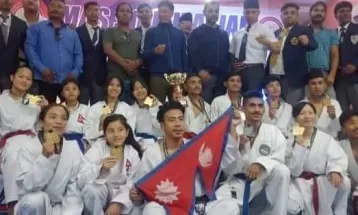 कुमुते च्याम्पियनसिपमा नेपाल १२ स्वर्ण सहित च्याम्पियन