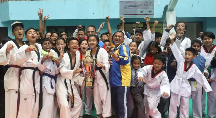 दीलिप स्मृति उपत्यकाव्यापी तेक्वान्दो प्रतियोगिताको च्याम्पियन