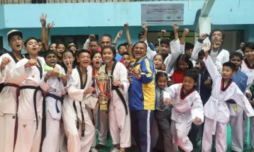 दीलिप स्मृति उपत्यकाव्यापी तेक्वान्दो प्रतियोगिताको च्याम्पियन