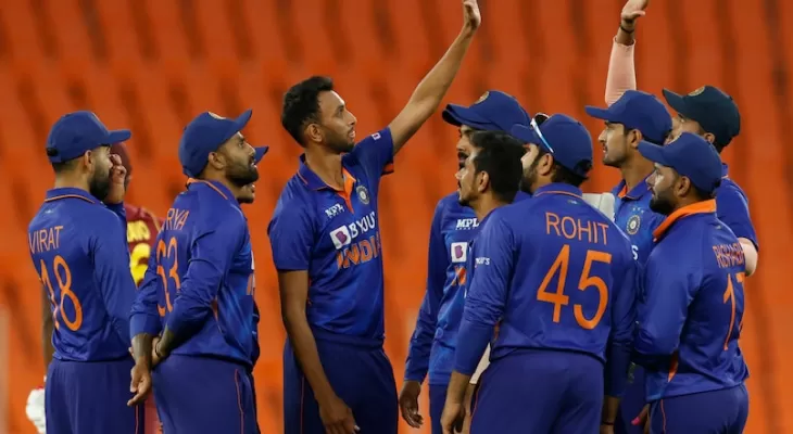 भारतको दाउ वेष्ट इन्डिजविरुद्ध श्रृंखला