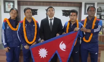 जापान जाने कराते टोलीको बिदाइ