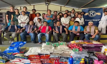 अनाथलयलाई जुडो प्रेमी फ्रान्सका लाउरेन्ट डि ओलिभरले जुटाएको आर्थिक सहयोग