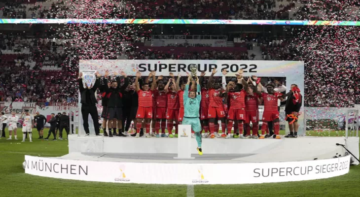जर्मन सुपर कप फुटबलको उपाधि बायर्नलाई