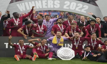 कम्युनिटी शिल्डको उपाधि लिभरपुललाई