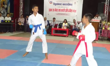 रोहिणीले चुम्यो सिद्धार्थनगर प्रथम उपमेयर कप कराँते प्रतियोगिताको उपाधि