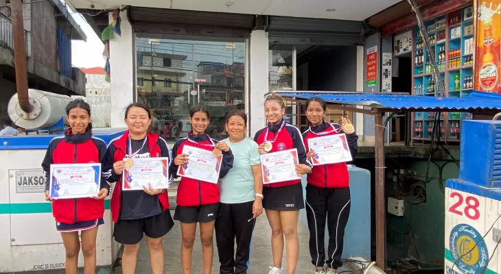 नवौँ राष्ट्रिय खेलकुदका लागि टेवलटेनिस खेलाडी छनौट